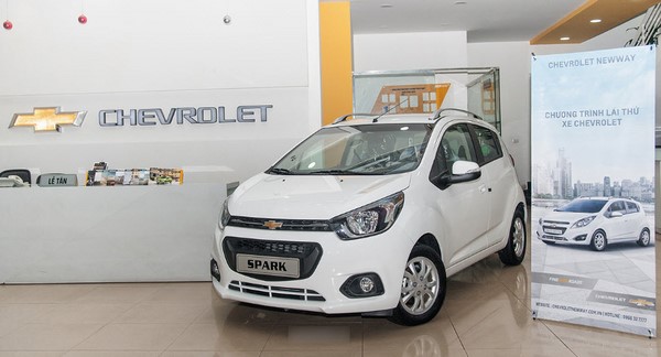 Giá xe Chevrolet Spark mới nhất tháng 9/2018 Giá xe Chevrolet Spark mới nhất tháng 9/2018
