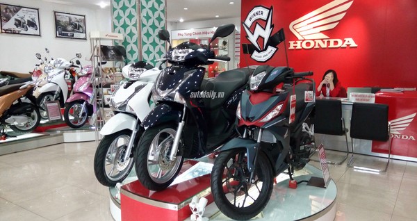Bảng giá xe máy Honda tháng 9/2018 tại Việt Nam Bảng giá xe máy Honda tháng 9/2018 tại Việt Nam