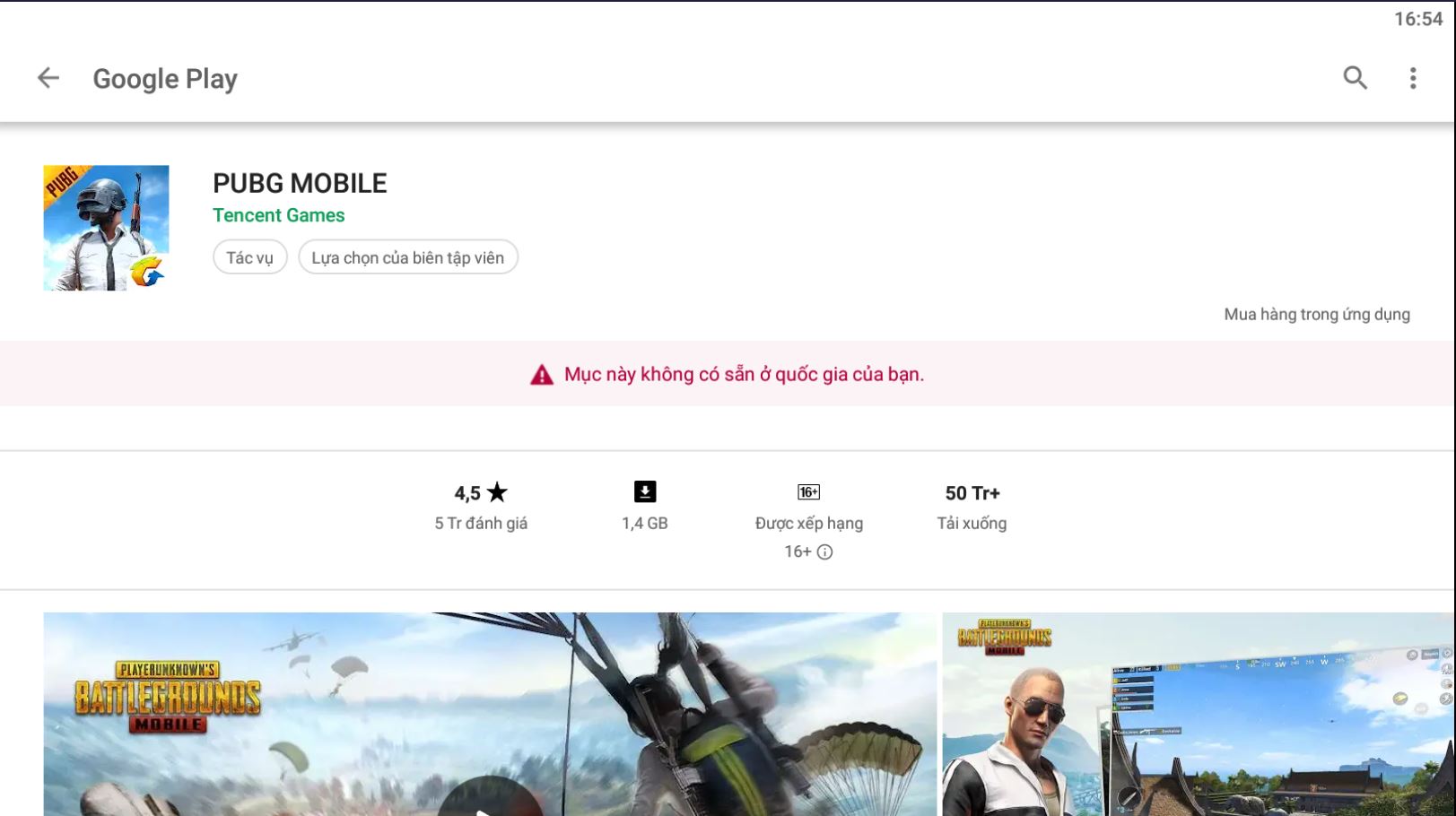 PUBG MOBILE đang bị giới hạn local Việt Nam PUBG MOBILE đang bị giới hạn local Việt Nam