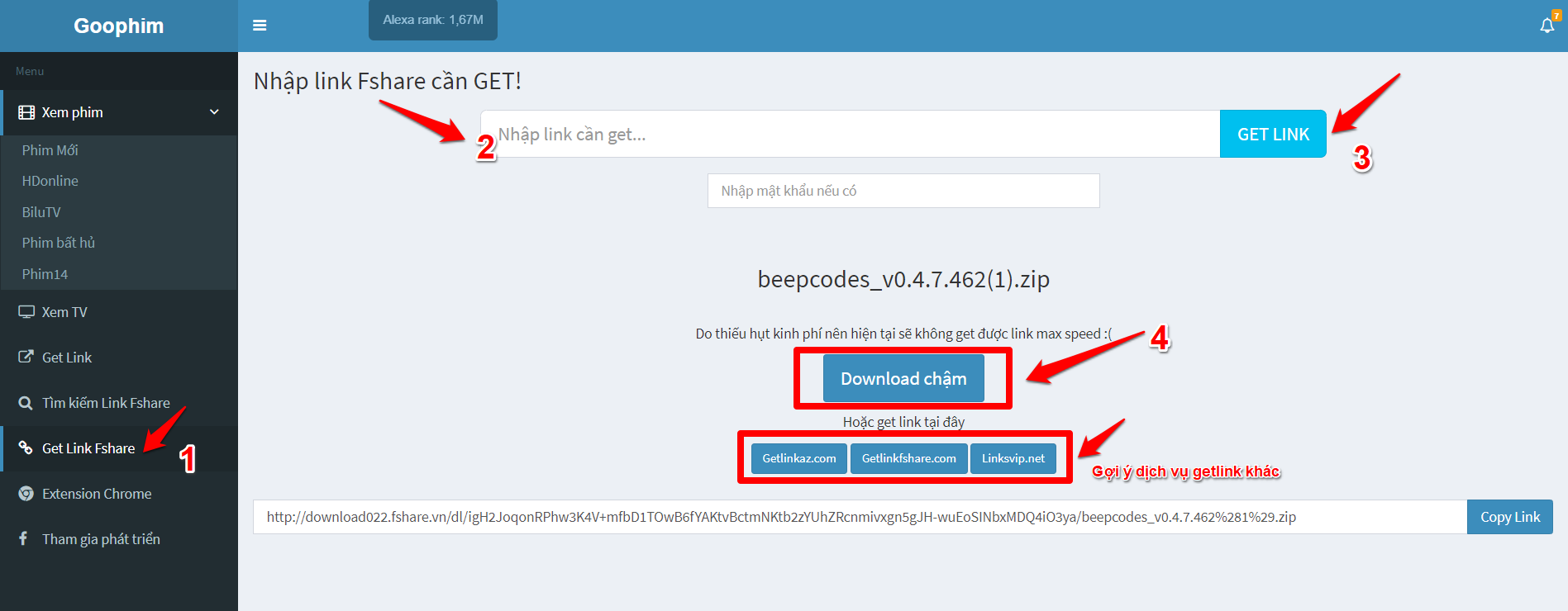Getlink Fshare trên Goophim Getlink Fshare trên Goophim