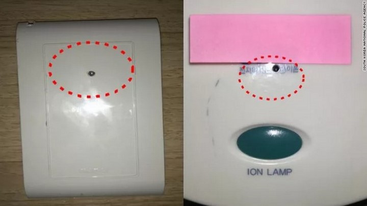Những vị trí trong nhà nghỉ khách sạn có thể đặt camera máy quay lén Những vị trí trong nhà nghỉ khách sạn có thể đặt camera máy quay lén