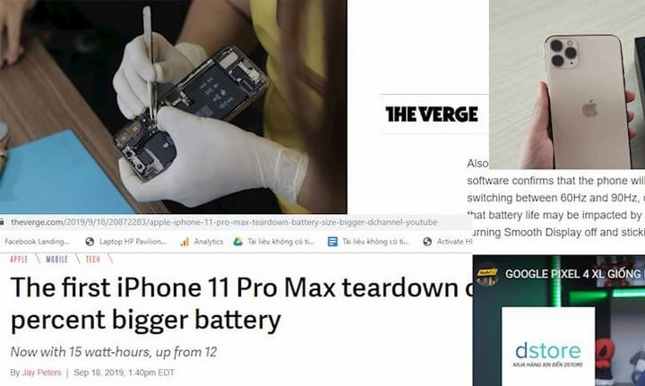 Theverge, GSMArena, Cnet,... dẫn lại nguồn tin về Google Pixel 4, iPhone 11 từ Việt Nam Theverge, GSMArena, Cnet,... dẫn lại nguồn tin về Google Pixel 4, iPhone 11 từ Việt Nam