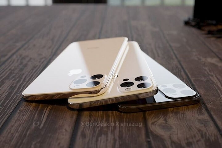 concept iPhone 2020 - Ảnh:PhoneArena concept iPhone 2020 - Ảnh:PhoneArena