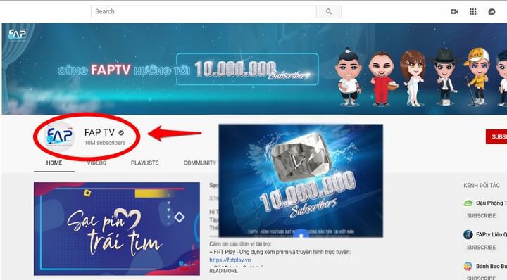 FAP TV kênh YouTube đầu tiên Việt Nam đạt nút kim cương FAP TV kênh YouTube đầu tiên Việt Nam đạt nút kim cương