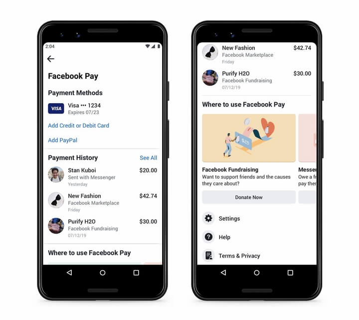 Cách thức hoạt động của Facebook Pay Cách thức hoạt động của Facebook Pay