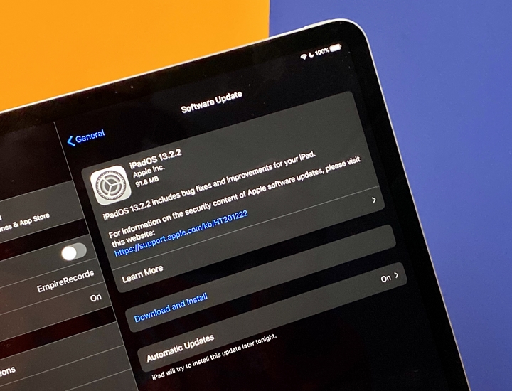 iPadOS 13.2.2 có gì mới? iPadOS 13.2.2 có gì mới?