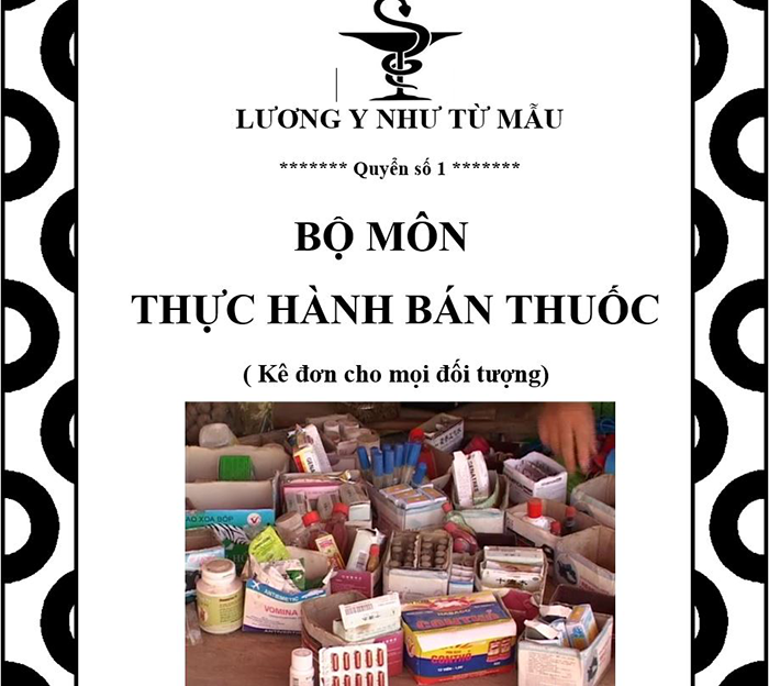 Giáo trình bộ môn thực hành bán thuốc Giáo trình bộ môn thực hành bán thuốc