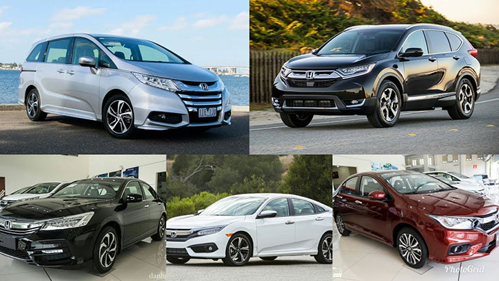 giá xe ô tô Honda tháng 7/2018 Bảng giá xe ô tô Honda tháng 7/2018 cập nhật mới nhất