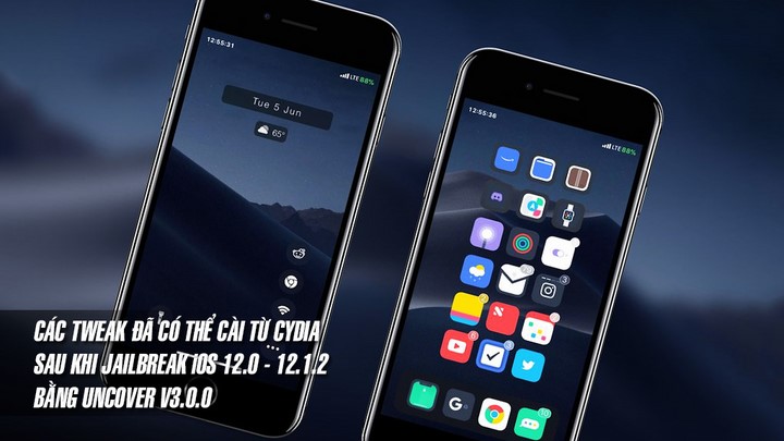 Tổng hợp danh sách các tweak tương thích với unc0ver jailbreak iOS 12.0 - 12.1.2 Tổng hợp danh sách các tweak tương thích với unc0ver jailbreak iOS 12.0 - 12.1.2