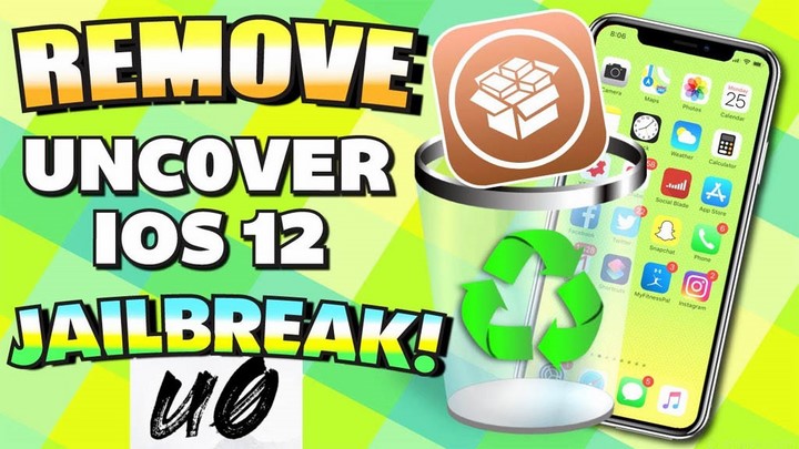 Hướng dẫn khôi phục hệ thống tệp tin gốc và gỡ bỏ trạng thái jailbreak iOS 12 bằng unc0ver
