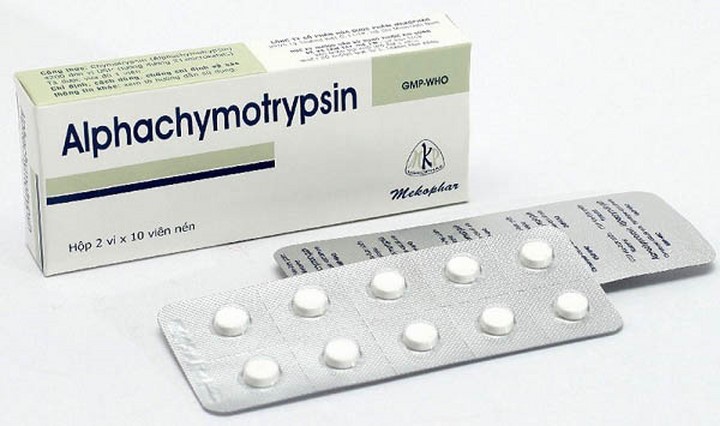 Những điều cần biết về thuốc Alpha chymotrypsin Những điều cần biết về thuốc Alpha chymotrypsin