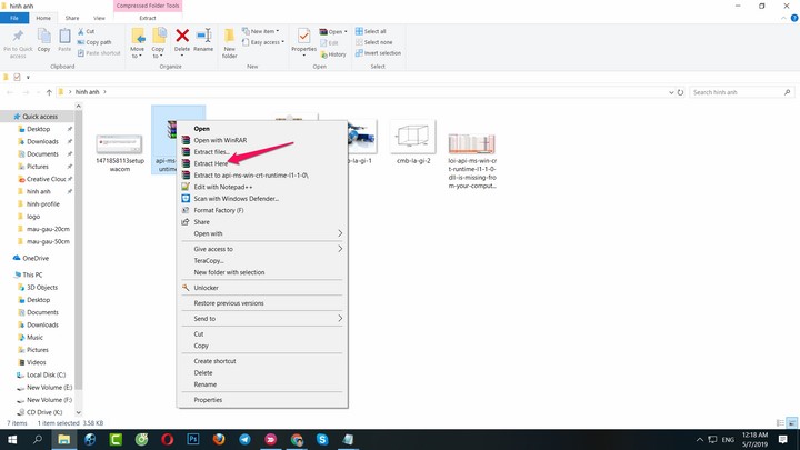 giải nén file dll bằng phần mềm winrar giải nén file dll bằng phần mềm winrar