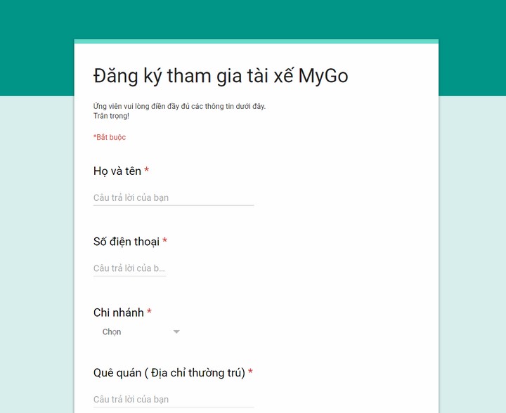 Đăng ký làm đối tác MyGo trực triếp với Viettel Post Đăng ký làm đối tác MyGo trực triếp với Viettel Post