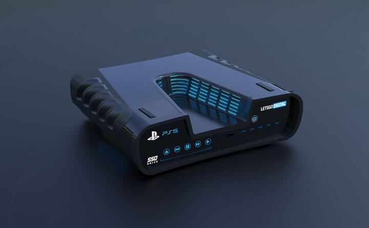 Ảnh concept Sony Playstation 5 đẹp mê hồn Ảnh concept Sony Playstation 5 đẹp mê hồn