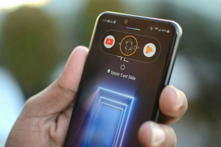 Cảm biến ToF tích hợp trong Z Camera của LG G8 ThinQ - Ảnh:TGDĐ Cảm biến ToF tích hợp trong Z Camera của LG G8 ThinQ - Ảnh:TGDĐ