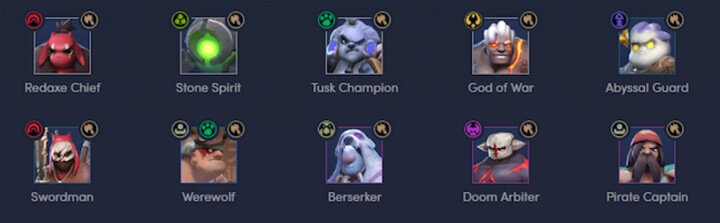 Đội hình Chiến Binh trong Auto Chess Đội hình Chiến Binh trong Auto Chess