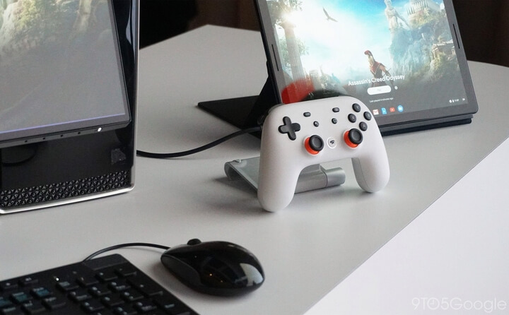 có thể dùng được Google Stadia đó chính là một chiếc Chromecast Ultra trên TV hoặc trình duyệt Chrome trên tablet, laptop, desktop, và điện thoại Pixel 3/Pixel 3a....