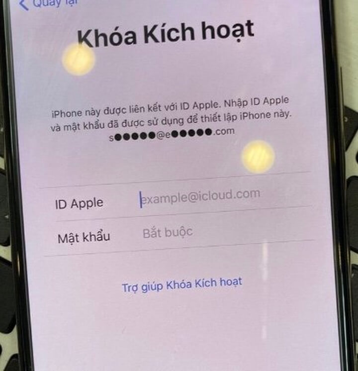 check Find My iPhone báo OFF nhưng reset sẽ dính icloud