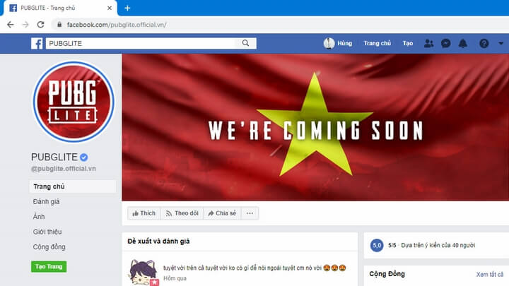 WE'RE COMING SOON (Chúng tôi sẽ sớm xuất hiện)