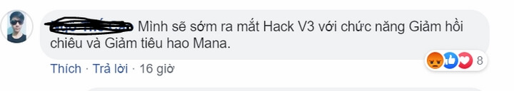 Mới đây nhất thanh niên này còn mạnh miệng tuyên bố sẽ cho ra mắt bản Hack V3.