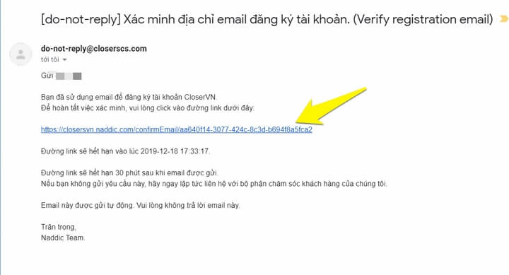 Vào Email đã đăng ký xác minh tài khoảng nhé anh em .