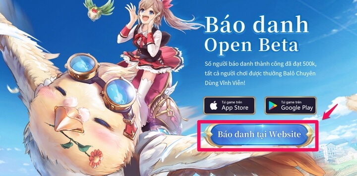Báo Danh tại Website Báo Danh tại Website