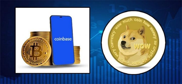 dogecoin coinbase listing date time