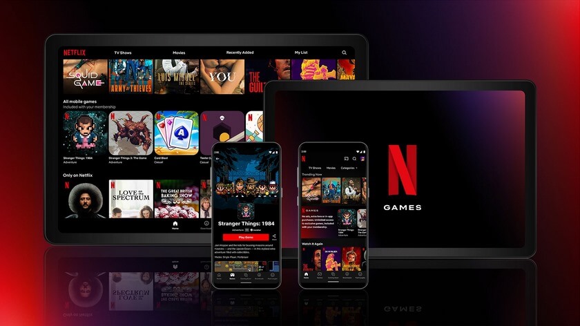 Netflix có thể được xem trên nhiều thiết bị khác nhau