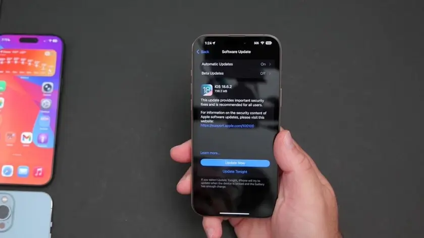 Chi tiết về phiên bản iOS 18.6.2