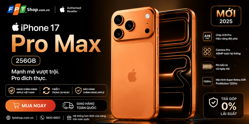 iPhone 17 Pro Max tại FPT Shop